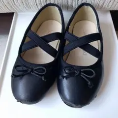 petit  main プティマイン フォーマルシューズ  バレエシューズ 黒