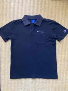 Champion ポロシャツ ブラック【本日限定価格】