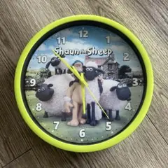 ひつじのショーン　壁掛け時計
