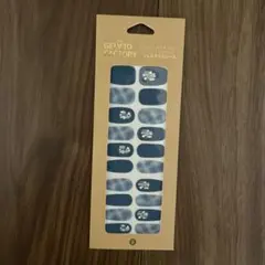 【新品】GELATO FACTORY ネイルシール ネイビー・マーブル