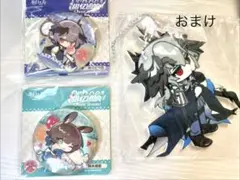 アークナイツ　logos ロゴス　アミヤ　缶バッジ　セット