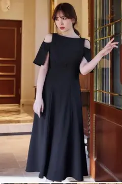 美品】Adelaide Slit Sleeve Belted Dress - メルカリ