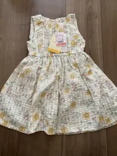 しまむら　mimosa ベビー ワンピース 80cm 花柄のサムネイル