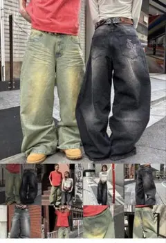 Star Camo Jeans スター柄 カモフラージュ ワイドパンツ y2k Star Camo Jeans スター柄 カモフラージュ ワイドパンツ y2k - メルカリ