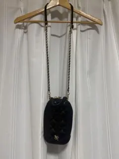 RANDA 2WAYキルティングマルチショルダーバッグ　ブラック