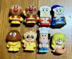 レトロ　アンパンマン指人形セット