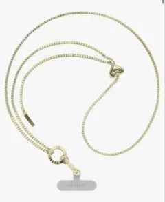 casetify メタルハート　スマホショルダー　スマホストラップ