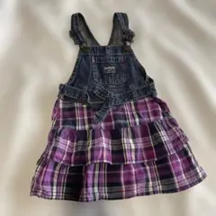 OshKosh B'gosh girl デニム ジャンパースカートのサムネイル