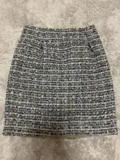 【年内SALE】タイトスカート ツイードスカート