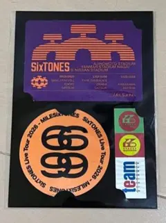 SixTONES MILE SixTONES ツアーステッカー