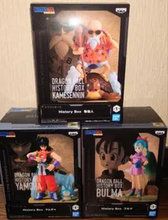 ドラゴンボール History Box ブルマ 亀仙人 ヤムチャ