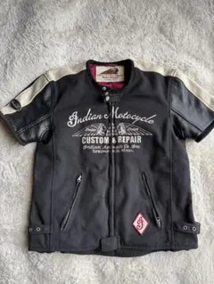 インディアン Indian Motorcycleシングルライダースジャケット38 INDIAN MOTORCYCLE(インディアンモーターサイクル) レザージャケット