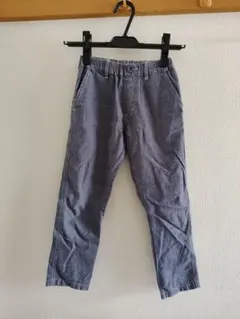 branshes 130 長ズボン 綿 キッズ リネン風