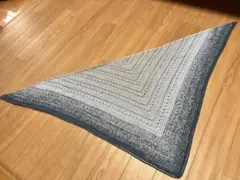 三角ショール　グラデーション　ワンダーコットン