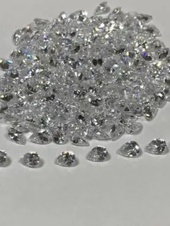 キュービックジルコニア　ペアシェイプ230個