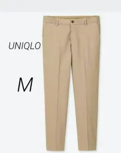 売切価格 UNIQLO EZYリラックスフィットアンクルパンツ M ベージュ
