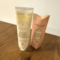 ロクシタン ルミエール ドゥイベール ホイップハンドクリーム 30mL&10mL