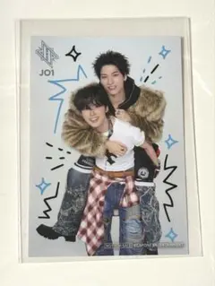 JO1 HIMP TSUTAYA特典 ステッカー 河野純喜 金城碧海