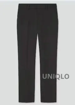 ユニクロ　スマートアンクルパンツ ブラック　Lサイズ