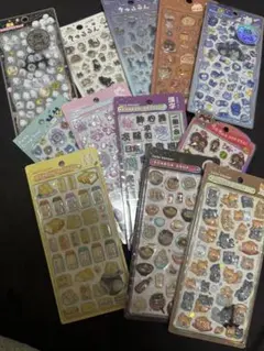 み*ね様 【正規品】ボンボンドロップシール　和柄　プチドロ　うるちゅる　12枚セ