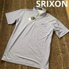 新品未使用タグ付 スリクソン SRIXON メンズ ゴルフ シャツL 紫のサムネイル
