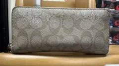 COACH 長財布 ブラウン