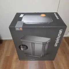 【中古美品】simplehuman ダストボックス 58L