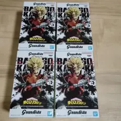 僕のヒーローアカデミアGrandista フィギュア 爆豪勝己 4体セット