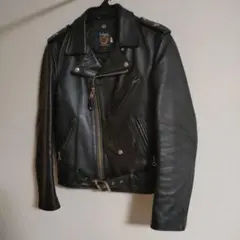 【美品】Schott ショット ダブル ライダース 613US ワンスター 34