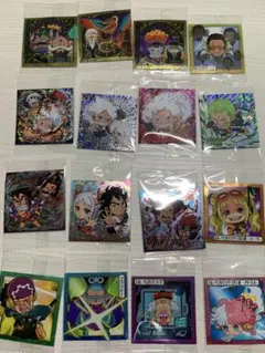 ワンピース ホログラムシール 16枚セット