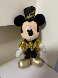 ミッキー　マジカルミュージックワールド　ぬいぐるみバッジ