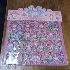 マイメロディ 透明シール 2シートセット