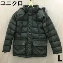 ユニクロ　フード付ダウンジャケット　F0930C08