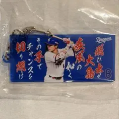 中日ドラゴンズ 大島洋平 応援歌 アクリルキーホルダー