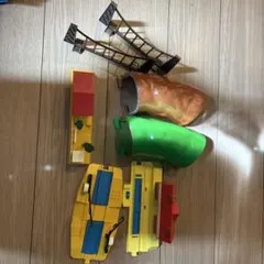 プラレール レール・トンネル　駅　踏切セット