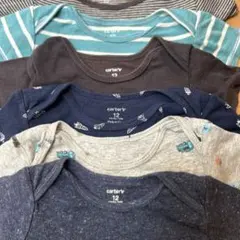 まとめ売り！carter's 12m 半袖 ボディスーツ ロンパース 6枚セット