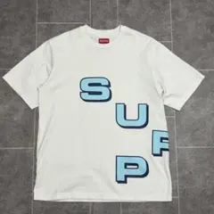Supreme Stagger tee 半袖tシャツ XL 白 シュプリーム - メルカリ