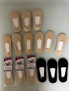 脱げにくいフットカバー 深め 15足