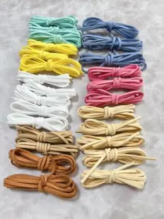 革紐 ヒモ セット販売 フェイクレザー スウェード ハンドメイド
