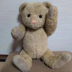 ファースト社　くま　可動式　テディベア　昭和レトロ　人形　約40cm 新品 昭和 レトロ ファースト社 くまぬいぐるみ タグ付き - メルカリ