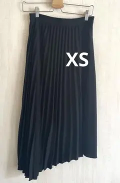 ZARA スカート　プリーツ　アシンメトリー