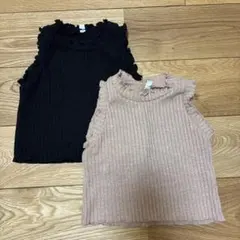 【SHEIN】90センチ　ノースリーブ2枚セット