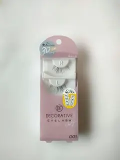 DECORATIVE EYELASH 001 つけまつげ 4ペア入のサムネイル