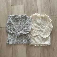 バースデイ　テーターテート　ミラーベイ　レース　フラワー　トップス　長袖　90