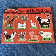 Melissa & Doug サウンドパズル ファームアニマルのサムネイル