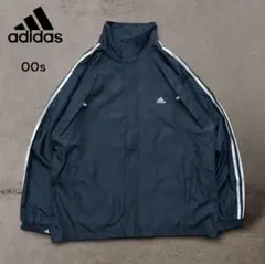 00s ナイロンジャケット パフォーマンスロゴ adidas