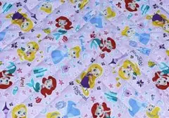 ディズニープリンセス キルト生地 はぎれ