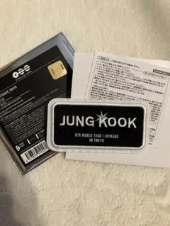 BTS ARIRANG TOKYO ワッペン JUNG KOOK ジョングク日本