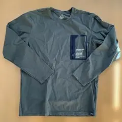 長袖カットソー　Tシャツ　カーキ　L