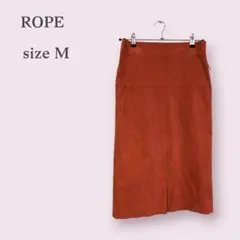 【ROPE】ロペ　タイトスカート　ロング　人工皮革　スリット　オフィス　38のサムネイル